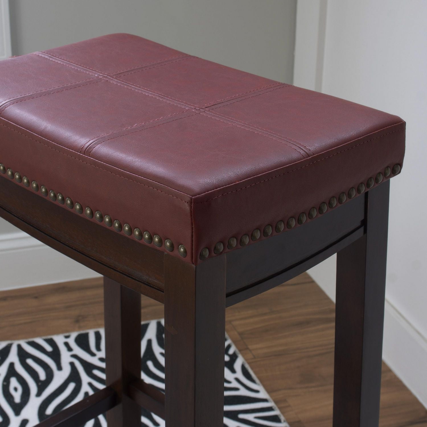 Tabouret de bar Warren rouge
