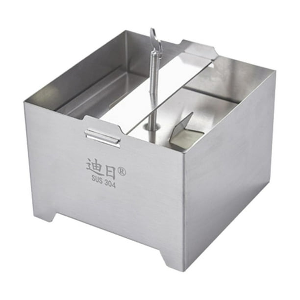 Prensa de tofu Tofu firme o extra firme Utensilios de cocina manuales para hacer tú mismo Tofu Tofu firme o extra firme 12cmx12cmx9cm