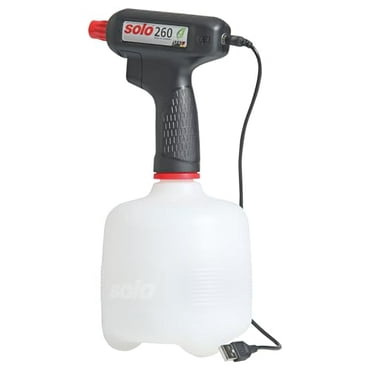 SOLO 260 Battery-Powered One-Hand Sprayer, 1L UV-Resistant Tank, Adjustable Nozzle, Ergonomic