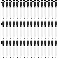 thumbnail image 2 of Magnetic Whiteboard Pen Erasable Marker, 96Pack Whiteboard Markers Dry Erase Marker with Eraser Cap Black, 2 of 7