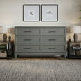 thumbnail image 6 of AFI Santa Fe Queen Wood Murphy Bed Chest with 6" Mattress and Charger, Grey, 6 of 19