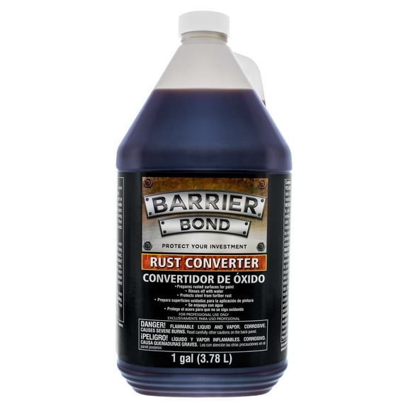 Barrier Bond - Rust Off - Rust-Converter Coating - 1 Gallon Container of Premium Rust Converting Coating
