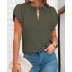 thumbnail image 2 of Blusa casual, elegante, de verano, BTFBM, para mujer, verde, 2 of 9