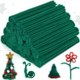 thumbnail image 1 of Limpiapipas Yunsailing, 3000 unidades, color verde, 6 mm x 30 cm, a granel, 1 of 6