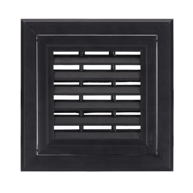Rejilla de ventilación de plástico Uxcell, cubierta de ventilación de aire de retorno, rejillas de filtro de ventilación removibles con malla incorporada de 8x8 pulgadas