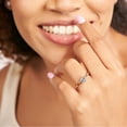 thumbnail image 2 of IGI Certified 5 Carat Emerald Shape Lab Grown Diamond Engagement Ring | 14K Rose Gold | Esther Tacori Style Solitaire Diamond Ring | FG-VS1-VS2 Quality Friendly Diamonds, 2 of 5