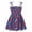 Blue, variant on TAGOLD Summer Baby Girls' Sleeveless Suspender Dress Strawberry Floral Children's Clothing White 2-2.5 Years