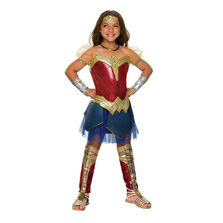Justice League Movie Wonder Woman Premium Costume Child Small