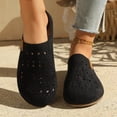 thumbnail image 6 of DIVVce Suede Cutout Slip On Mules For Women Closed Toe Breathable Comfortable Casual Footwear, 6 of 8