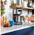 thumbnail image 4 of GE Drip Coffee Maker With Timer | 10-Cup Thermal Carafe Pot Keeps Coffee Warm for 2 Hours | Adjustable Brew Strength | Wide Shower Head for Maximum Flavor | Kitchen Essentials | Stainless Steel, 4 of 5