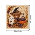 thumbnail image 2 of Halloween Ghost Pearl Art DIY Kit, Spooky Cute 3D Diamond Painting Crafts for Adults, DIY Fall Home Decor Wall Art, Beginner DIY Seasonal Party Gift, Spooky Cute Canvas Craft Home Decor, 2 of 6