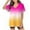 Hot Pink, variant on Njoeus Women's Scrub Tops V-Neck Short Sleeve T-Shirts Working Uniform Dressy Blouse with Two Pocket S-XXL