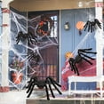 thumbnail image 5 of SAYFUT 3PCS Spider Plush Toy, 35.43''/ 29.53''/ 19.68'' Large Spider Plush Toy Realistic Hairy Spider Party Scary Decoration Haunted House Prop Indoor Outdoor Yard Decor, 5 of 8