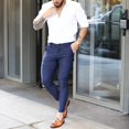 thumbnail image 3 of smawell Men's Dress Pants Stretch Slim Fit, 3 of 7
