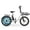 White, variant on MOONCOOL TK1 Folding Electric Tricycle for Adults,48V 14.5Ah Removable battery, 1000W Motor, 20" Fat Tire Step-Thru 3 Wheel Electric Bicycle W/ Front & Rear Storage Bag Kit, UL2849
