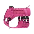 thumbnail image 2 of Chew Proof Dog Harness for Large Breeds, Heavy-Duty Nylon Vest (Neck 18.1”-31.5”), for Powerful Chewers like Huskies, Shepherds, Mastiffs., 2 of 3