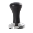 thumbnail image 1 of Stainless Steel Coffee Tamper Wood Handle Coffee Powder Distributor Leveler 53MM 53MM Black wooden, 1 of 8