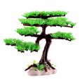 thumbnail image 2 of Planta Acuario Pecera Paisajismo Accesorios Herramineta Fácil Instalación de Pecera Elegante Pino liso con base Salvador Dali Paisaje de simulación de acuario, 2 of 8