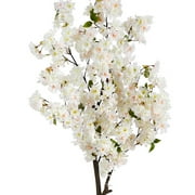 Nearly Natural 5 Cherry Blossom Artificial Tree in Plastic Planter