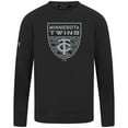 thumbnail image 2 of Men's Levelwear  Black Minnesota Twins Mandate Buckler Pullover, 2 of 3