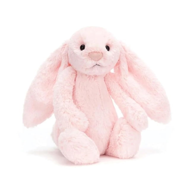 Peluche Jellycat Bashful Pink Bunny, tamaño mediano, 31 cm
