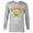 Athletic Heather, variant on Disney PIXAR Mike Wazowski Maybe Tomorrow - Long Sleeve T-Shirt for Men - Customized-Athletic Heather