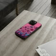 thumbnail image 2 of DistinctInk Hybrid (Acrylic / TPU) Clear Slim Fit Case for Apple iPhone 13 Pro MAX (6.7" Screen) - "Blooming Delight: A Colorful Cartoon Garden", 2 of 8