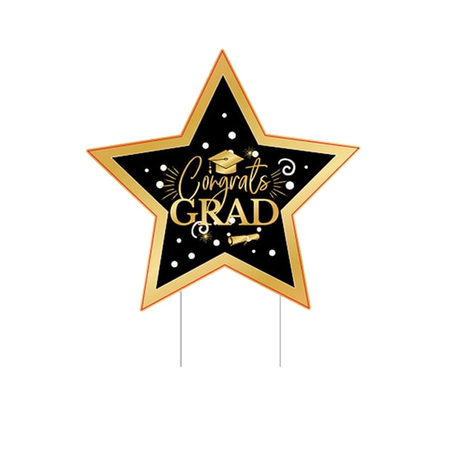 Graduation Season Outdoor Decoration Products Waterproof Garden Insert Signs Halloween Decorations