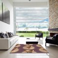 thumbnail image 6 of Ahgly Company Indoor Rectangle Patterned Brown Sand Brown Area Rugs, 5' x 7', 6 of 6