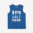 thumbnail image 2 of PatPat Family Matching Sets Blue Tank Top or Flowy A-Line Tank Dress with Pockets, 2 of 3