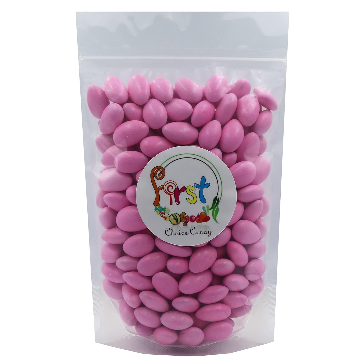 FirstChoiceCandy Jordan Almonds (Pastel Pink, 10 Pound)