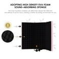 thumbnail image 3 of 3-door Professional Studio Recording Microphone Isolation Folding Pop Filter Microphone Wind Screen with High Density EVA Foam Sound Absorbing Recording Equipment, 3 of 7