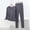 Gray, variant on Naittoop Summer Pajamas for Women Set 2 Piece Loose Casual Long Sleeve V Neck Shirts and Bottoms Sleepwear Matching Pjs Sets 2026