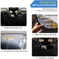 thumbnail image 2 of GZHJMY Art Tree Car Windshield Sun Shade Foldable Sun Shield Shade for Blocks UV Rays Protector-Keeps Your Vehicle Cool for Most Sedans SUV Truck,55"x27.6", 2 of 7