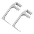 thumbnail image 1 of 2 soportes de montaje en pared para toldo retráctil, fáciles de instalar y universales. Blanco, 1 of 9