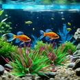 thumbnail image 4 of 1 Piece of Simulated Seaweed for Aquarium Clearance! Aquarium Decoration Plastic Aquarium Plants Natural Fish Tank Decorations for Fresh, 4 of 9