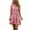 Red, variant on Womens Dresses Spring 2026 Cotton Mid-Length V-Neck Plus Size Womens Dress Short Sleeve for Summer Casual Summer Red XXL
