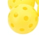 thumbnail image 3 of Lot de 6 balles de pickleball d'extérieur, 26 et 40 trous, pour entraînement sur terrains extérieurs, 3 of 4