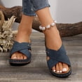 thumbnail image 7 of Willtoo Orthopedic Casual Sandals for Women Non Slip Slip on Arch Support Flat Wedge Sandals Wide Width Sneakers 2026 Soft Foam Shoes, 7 of 7