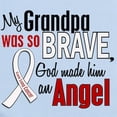 thumbnail image 2 of CafePress - Angel 1 GRANDPA Lung Cancer Infant Bodysuit - Baby Light Bodysuit, Size Newborn - 24 Months, 2 of 4