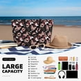 thumbnail image 5 of Balery Butterflies1 Beach Travel Bag - Water-Resistant, Large Capacity Lightweight Tote with 7 Pockets for Women and Men - Perfect for Beach, Pool, Gym, and Travel, 5 of 7