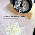 thumbnail image 2 of Stainless Steel Blades Rotary Cheese Grater Manual Shredde for Cheese, Chocolate, Parmesan, Baking, Effortless Kitchen Tool ws, 2 of 4