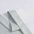 thumbnail image 4 of Exclusive Fabrics  Essential Polyester Solid Blackout Curtains - Thermal Insulated Window Curtains Rod Pocket (Single Panel) 50 X 108 - Light Silver, 4 of 5