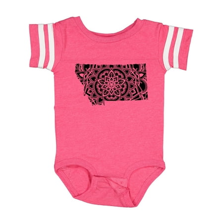

Inktastic Montana Silhouette Mandala Gift Baby Boy or Baby Girl Bodysuit