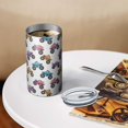 thumbnail image 3 of 20oz Coffee Tumblers White Colorful Monster Cartoon Trucks Pattern Stainless Steel Vacuum Insulated Travel Tumbler Coffee Cups Mug with Lid and Straw with Cleaning Brush for Cold & Hot Drinks, 3 of 5
