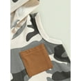 thumbnail image 6 of Bagilaanoe 2pcs Toddler Baby Boys Short Pants Set Camouflage Sleeveless Hooded Tank Tops + Shorts 6M 12M 18M 24M 3T 4T Kids Casual Summer Outfits, 6 of 8
