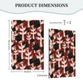 thumbnail image 5 of ZICANCN Outlet Covers Wall Plate, Flower Red Floral Art Light Switch Cover Decorative, Duplex Toggle Combo 1-Gang, 5 of 9