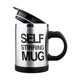 thumbnail image 1 of Irfora Taza autoagitadora de 400 ml con tapa Taza de café agitadora automática Taza de café automezcladora eléctrica de acero inoxidable para café Leche Cacao Chocolate caliente Té Irfora Vaso mezclador eléctrico, 1 of 7
