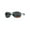 Silver Black, variant on Xloop Mens Oval Metal Rim Pilots Officer Warp Sunglasses Silver Mirror