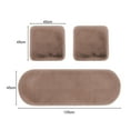 thumbnail image 6 of Thickened Plush Car Seat Cushion Set Anti-Slip Design Moisture-Wicking Easy Installation Soft Fluffy Front Back Seat Covers, 6 of 7